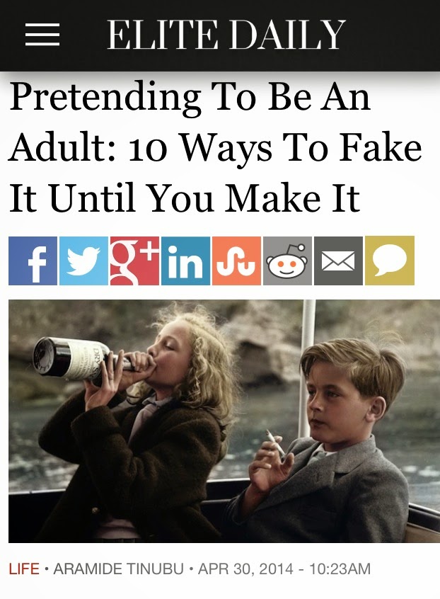 Pretending To Be An Adult: 10 Ways To Fake It Until You Make It